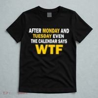 After Monday and Tuesday WTF T-Shirt thumb 5