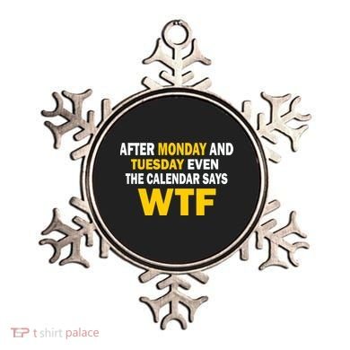 After Monday and Tuesday WTF Ornament