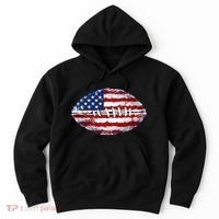 American Football Usa Flag Hoodie thumb 0