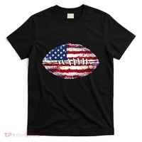 American Football Usa Flag T-Shirt thumb 0