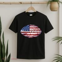American Football Usa Flag T-Shirt thumb 2
