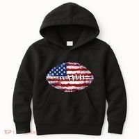 American Football Usa Flag Kids Hoodie thumb 0