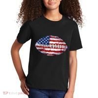 American Football Usa Flag Kids T-Shirt thumb 2
