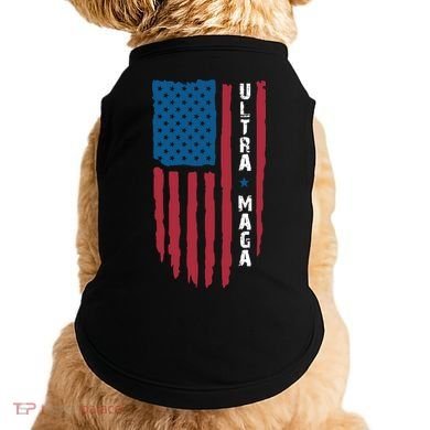American Flag Ultra Mega Retro Mega King Doggie Tank