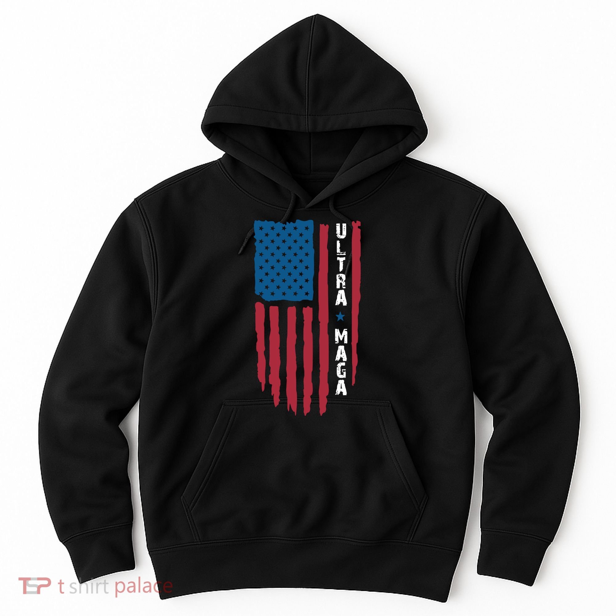 American Flag Ultra Mega Retro Mega King Hoodie