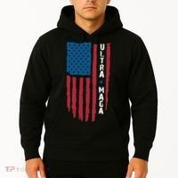American Flag Ultra Mega Retro Mega King Hoodie thumb 2