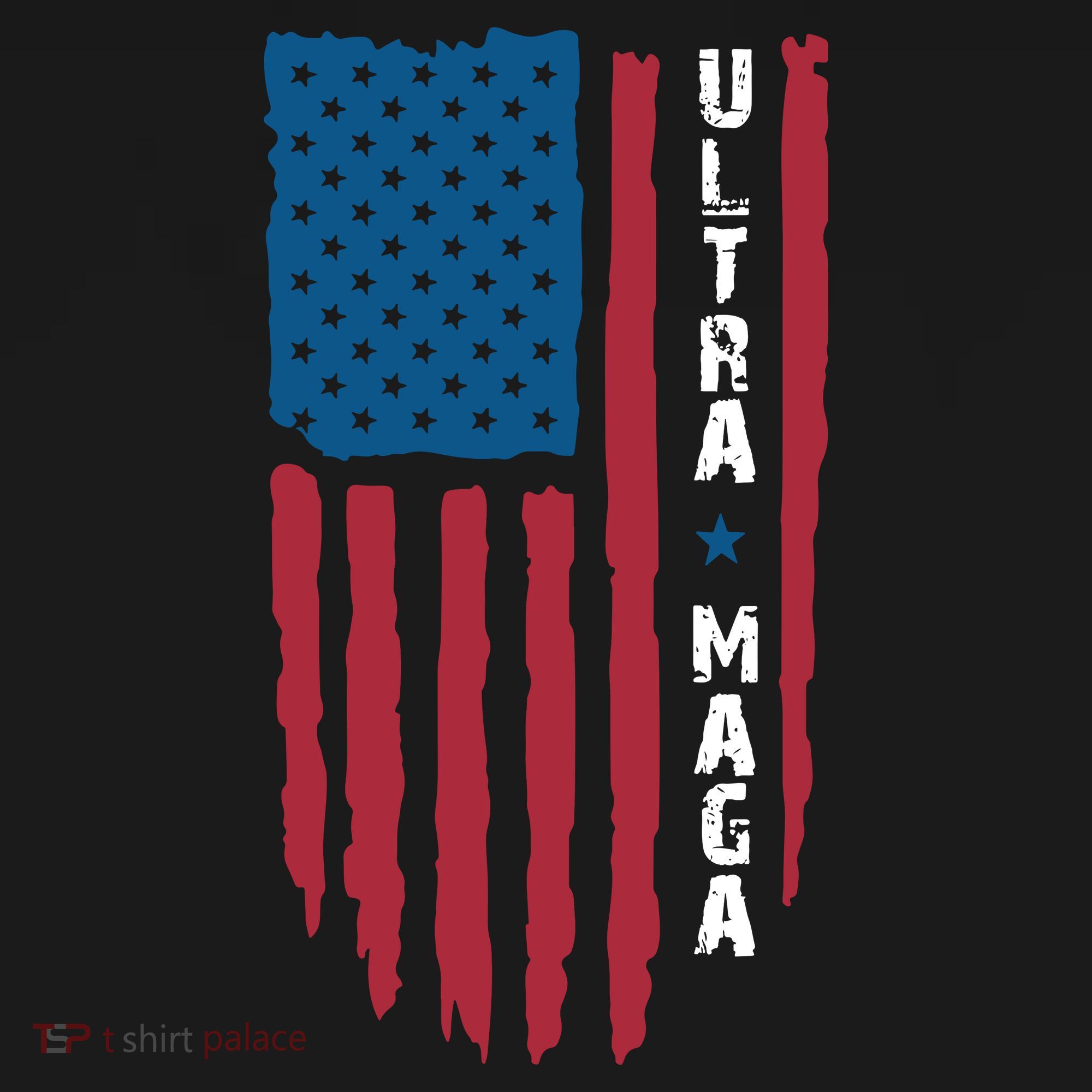 American Flag Ultra Mega Retro Mega King Hoodie