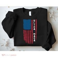 American Flag Ultra Mega Retro Mega King Sweatshirt thumb 2