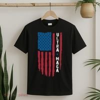 American Flag Ultra Mega Retro Mega King T-Shirt thumb 2