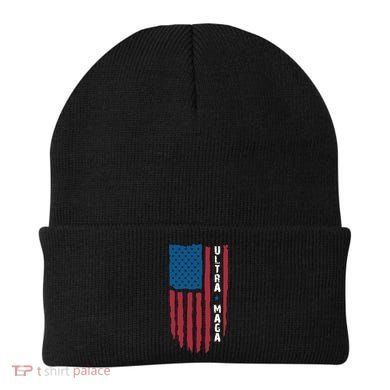 American Flag Ultra Mega Retro Mega King Beanie