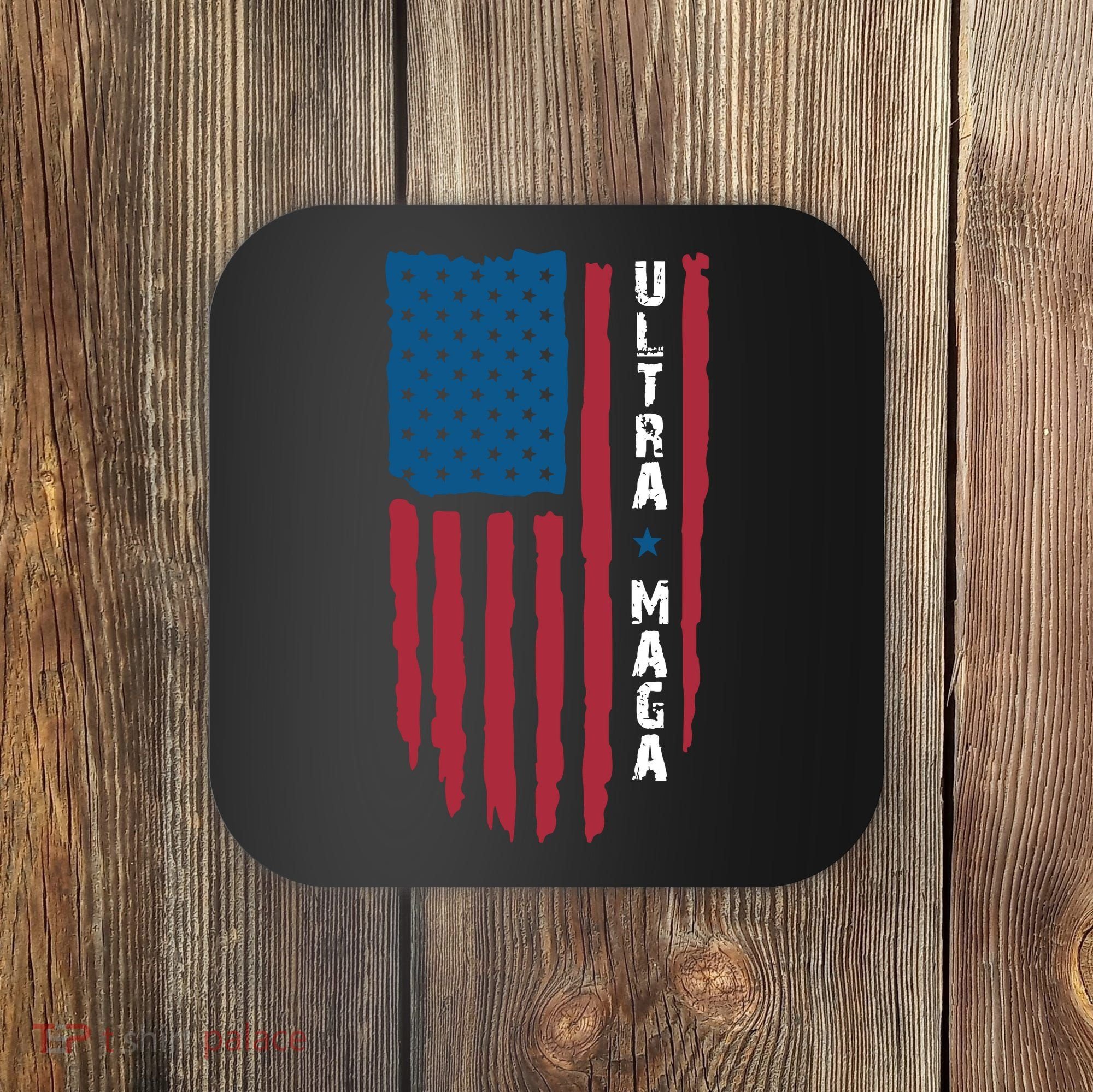 American Flag Ultra Mega Retro Mega King Coaster