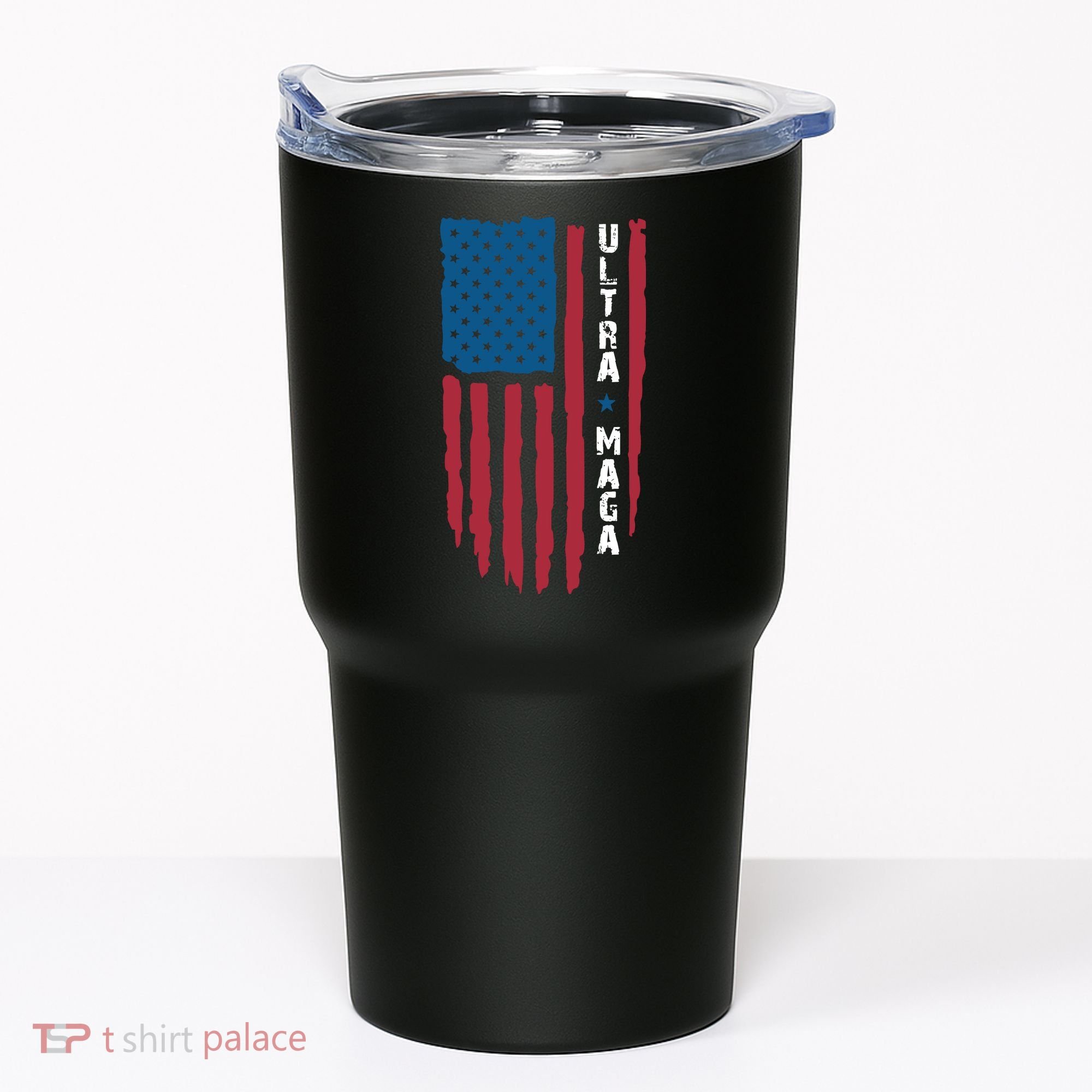 American Flag Ultra Mega Retro Mega King Tumbler