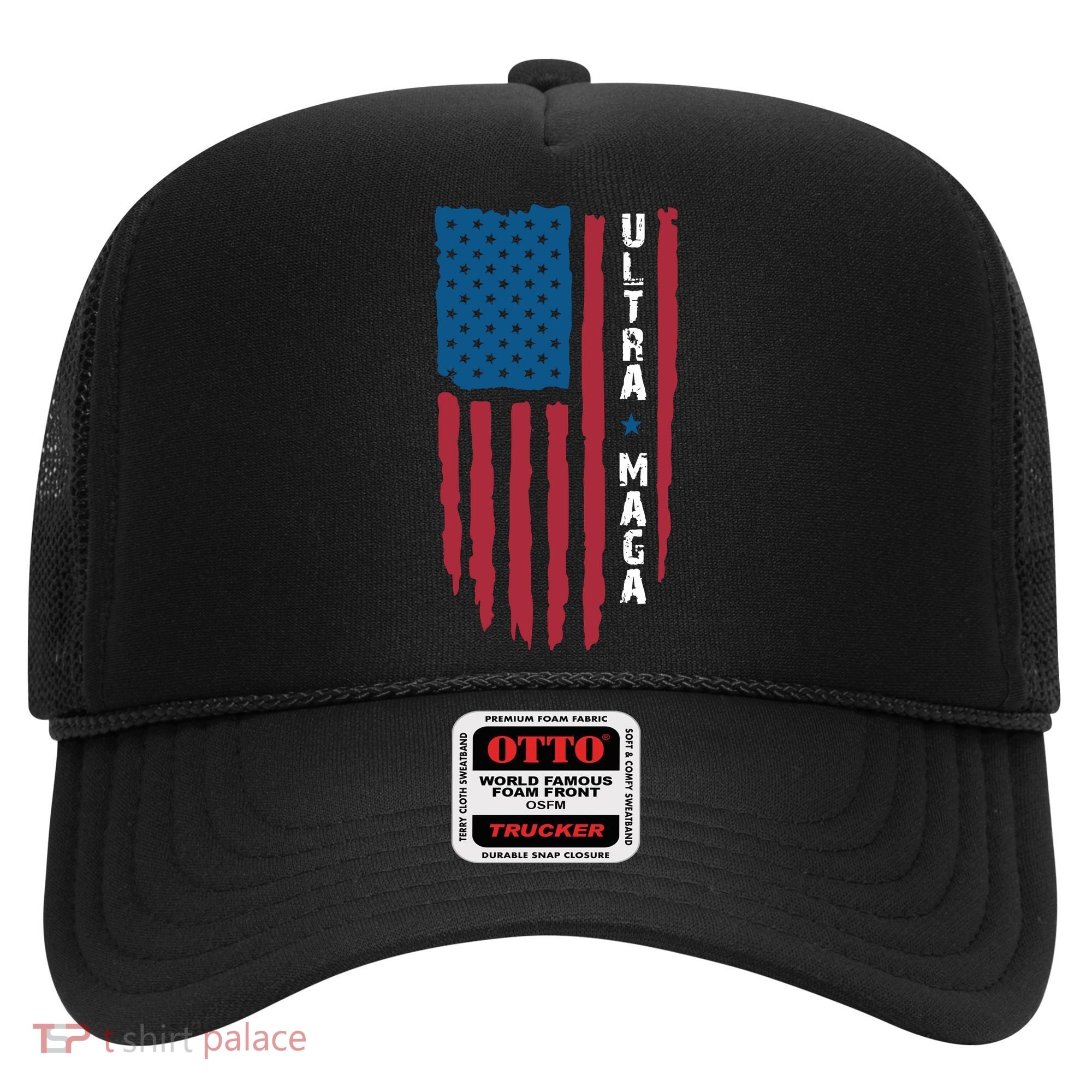 American Flag Ultra Mega Retro Mega King Hat