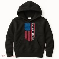 American Flag Ultra Mega Retro Mega King Kids Hoodie thumb 0