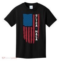 American Flag Ultra Mega Retro Mega King Kids T-Shirt thumb 0