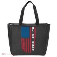 American Flag Ultra Mega Retro Mega King Tote Bag thumb 0