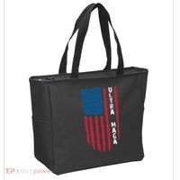 American Flag Ultra Mega Retro Mega King Tote Bag thumb 2
