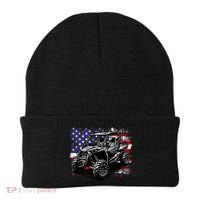 American Flag Utv Side By Side  Beanie thumb 0