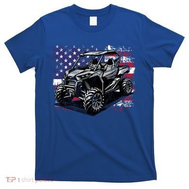American Flag Utv Side By Side  T-Shirt