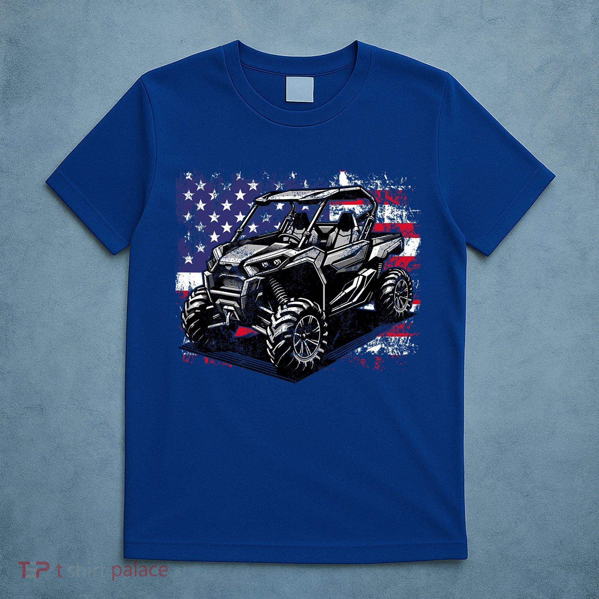 American Flag Utv Side By Side  T-Shirt