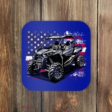 American Flag Utv Side By Side  Coaster