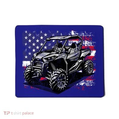 American Flag Utv Side By Side  Mousepad