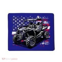 American Flag Utv Side By Side  Mousepad thumb 0