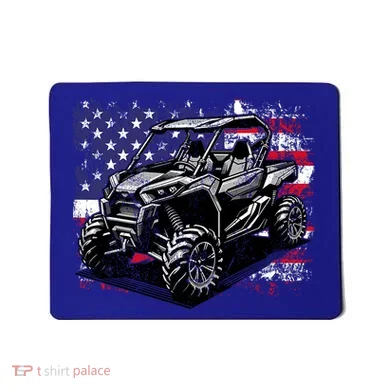 American Flag Utv Side By Side  Mousepad