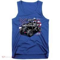 American Flag Utv Side By Side  Tank Top thumb 0
