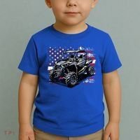 American Flag Utv Side By Side  Toddler T-Shirt thumb 2