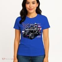 American Flag Utv Side By Side  Women's T-Shirt thumb 4