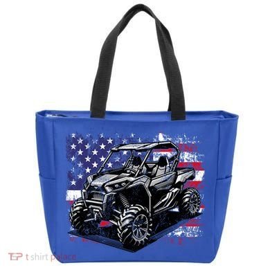 American Flag Utv Side By Side  Tote Bag
