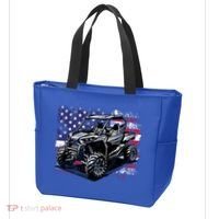 American Flag Utv Side By Side  Tote Bag thumb 3