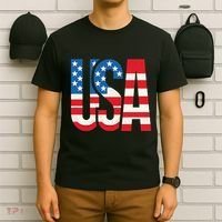 American Flag Usa Patriotic Us 4th Of July T-Shirt thumb 6