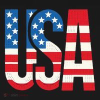 American Flag Usa Patriotic Us 4th Of July Women's Hoodie thumb 2