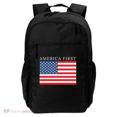 America First USA Flag Backpack