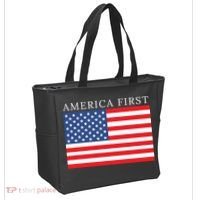 America First USA Flag Tote Bag thumb 2