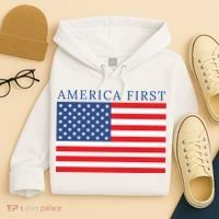 America First USA Flag Hoodie thumb 4