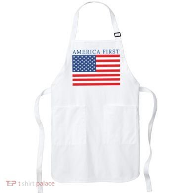 America First USA Flag Apron