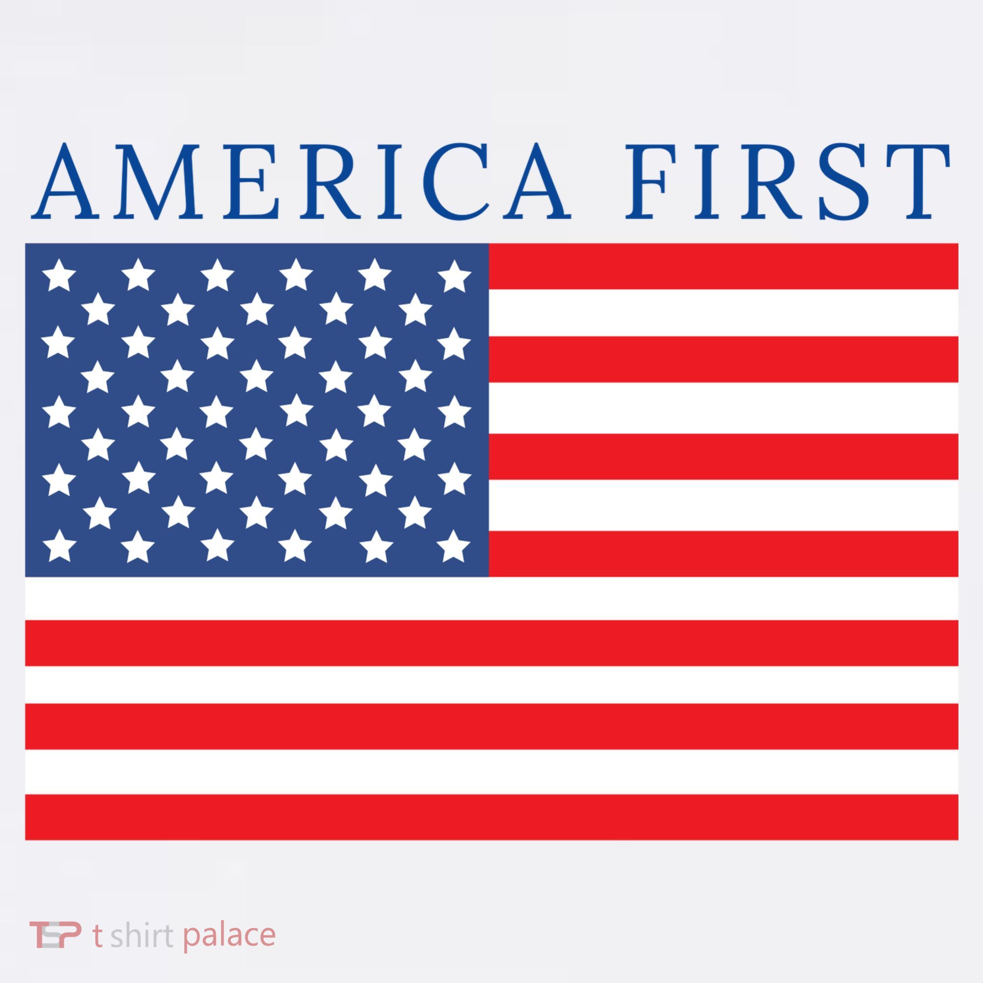 America First USA Flag Coffee Mug