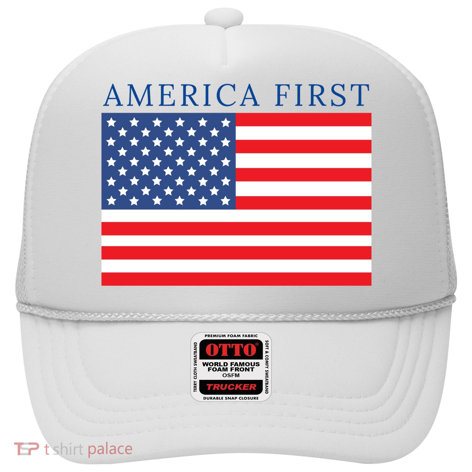 America First USA Flag Hat