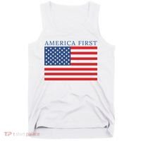 America First USA Flag Tank Top thumb 0