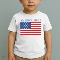America First USA Flag Toddler T-Shirt thumb 2