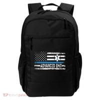 American Flag USA Advanced EMT AEMT Medical Technician Backpack thumb 0