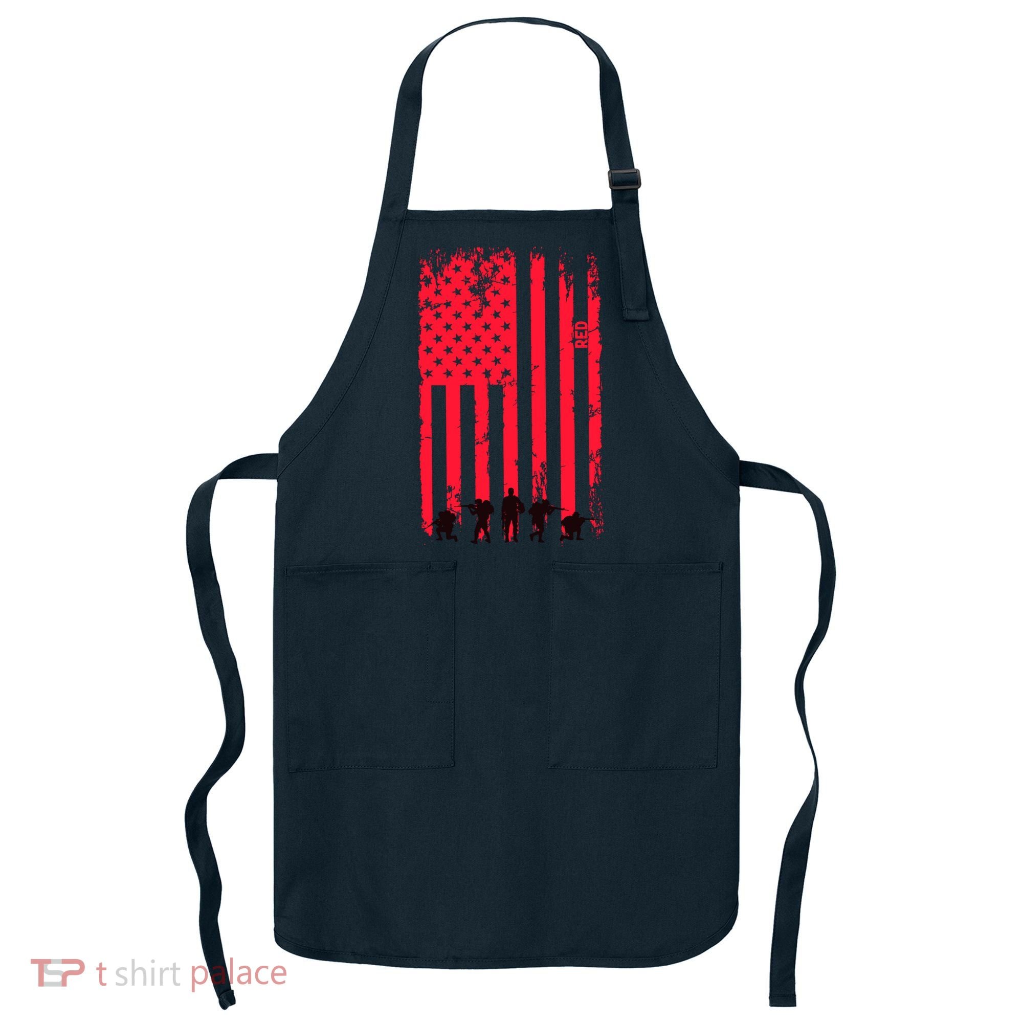 American Flag Us Veteran Apron