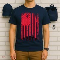 American Flag Us Veteran T-Shirt thumb 6