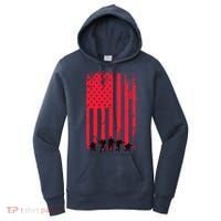 American Flag Us Veteran Women's Hoodie thumb 0