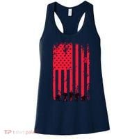American Flag Us Veteran Women's Tank Top thumb 0
