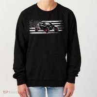 American Flag Utv Side By Side Sxs Off Road Women's Sweatshirt thumb 0