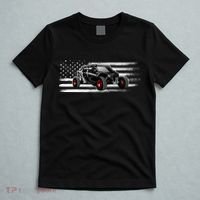 American Flag Utv Side By Side Sxs Off Road T-Shirt thumb 5